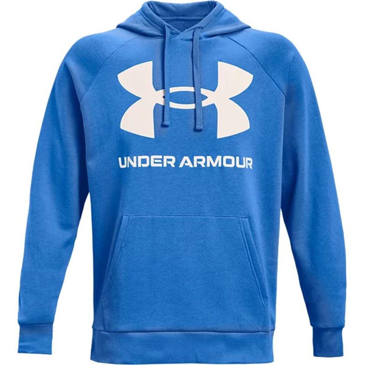 Sudadera con Capucha Hombre Under Armour Rival Azul