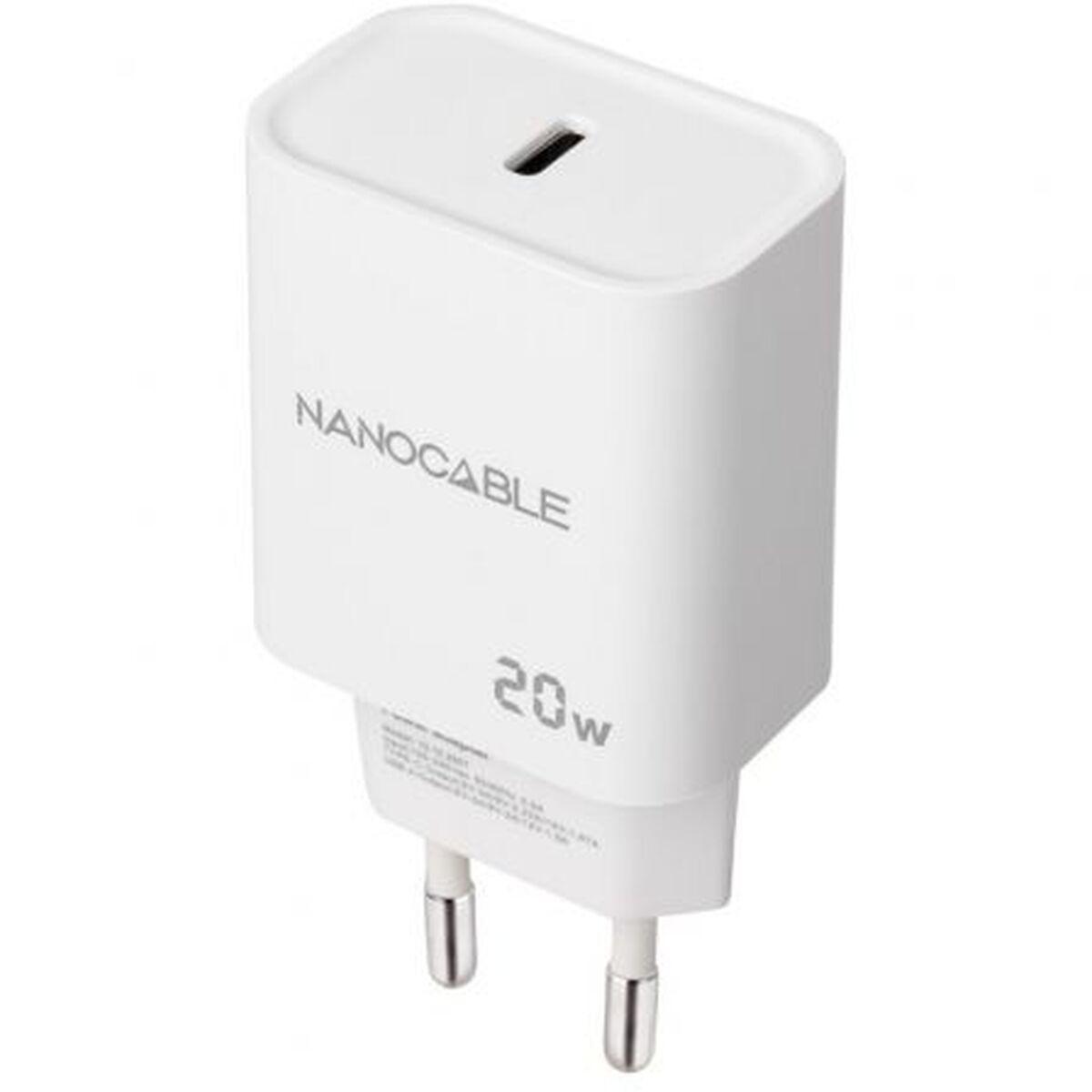 Cargador de Pared NANOCABLE 10.10.2005 Blanco