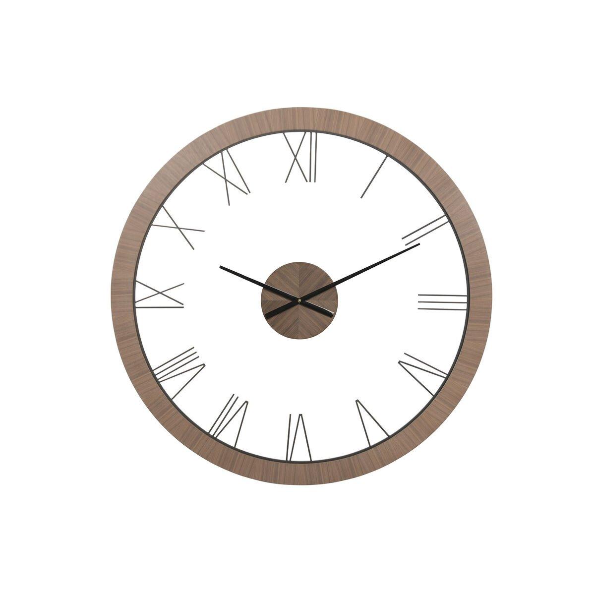 Reloj de Mesa Home ESPRIT Marrón Negro Sixties