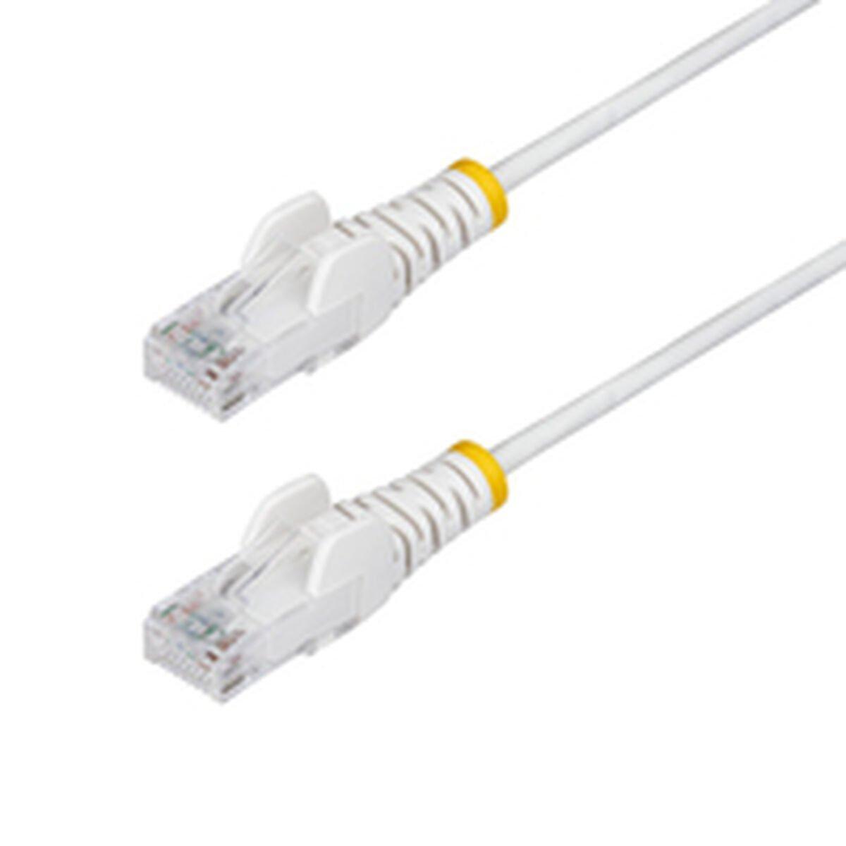 Cable de Red Rígido UTP Categoría 6 Startech N6PAT25CMWHS Blanco 25 cm