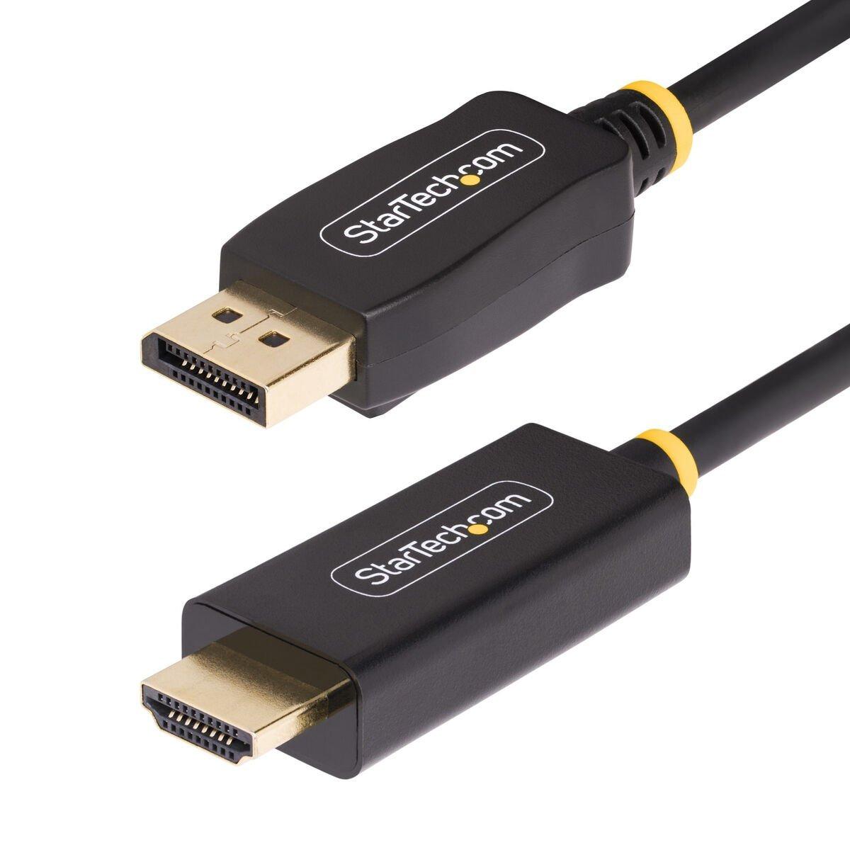 Adaptador DisplayPort a HDMI Startech 2M-DP-HDMI-4K60-HDR Negro 2 m