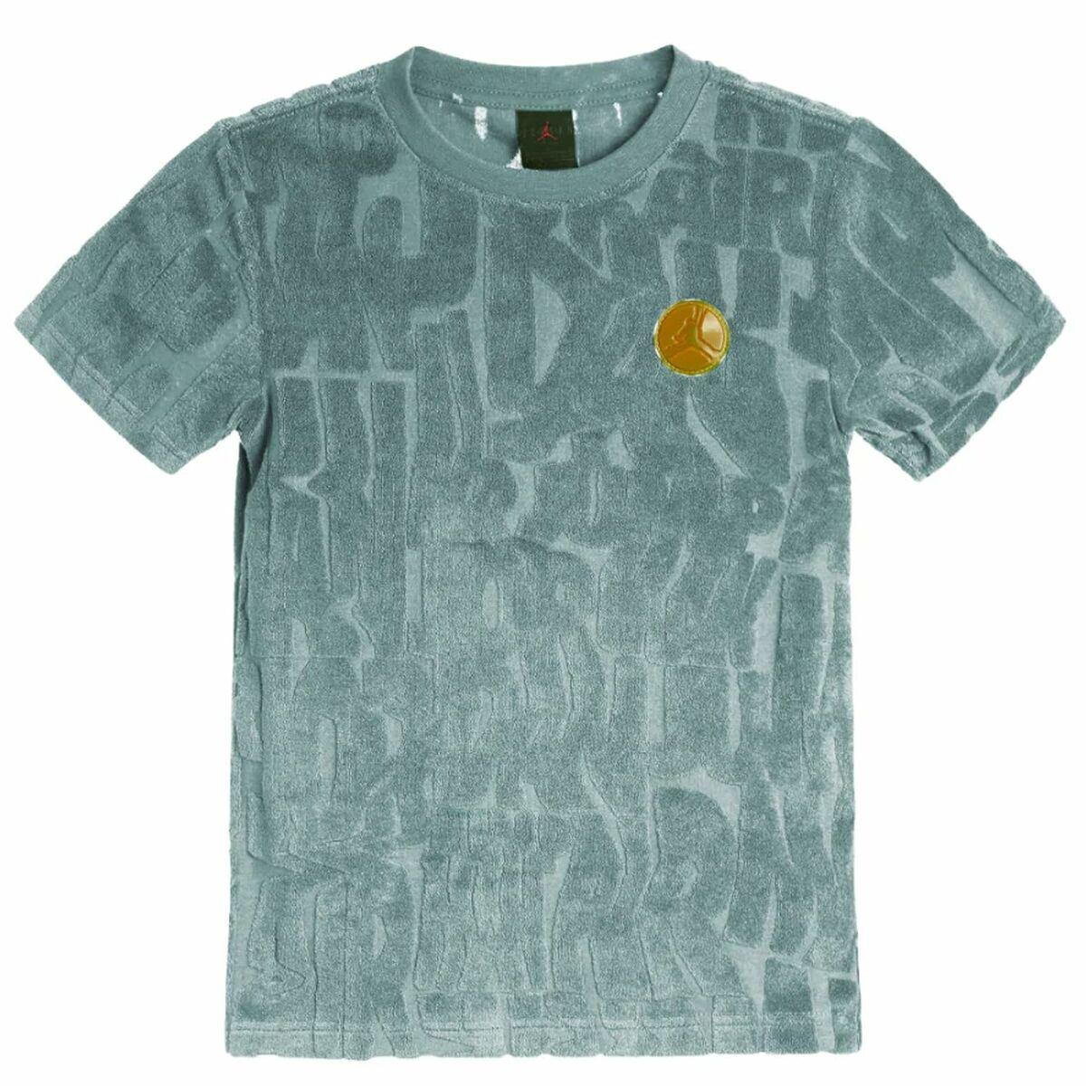 Camiseta de Manga Corta Infantil Jordan JDB FUEL UP COOL DOWN DROPS SS 95D151 G7H Gris