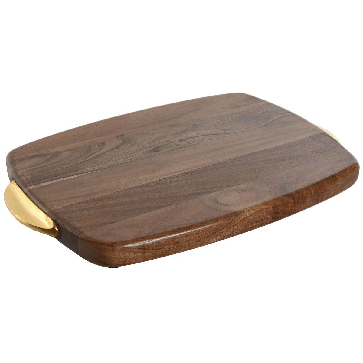Tabla de cortar Home ESPRIT Dorado Natural 40,5 X 26,6 X 4,5 CM