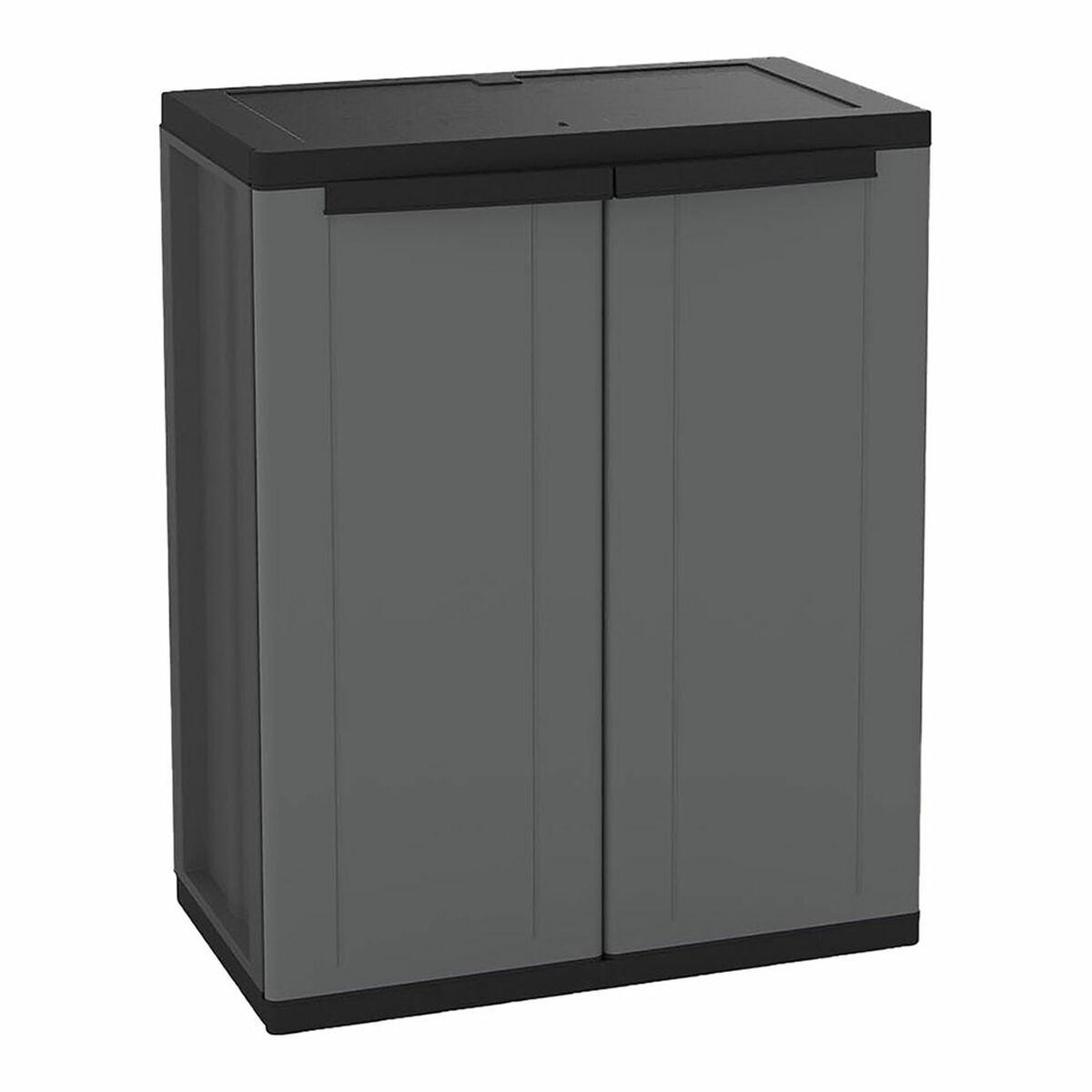 Armario Terry j-base 68 Gris oscuro Polipropileno 68 x 37,5 x 85 cm