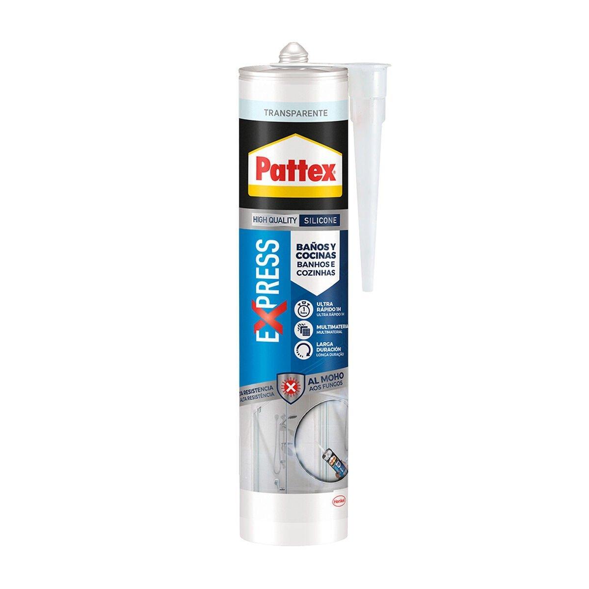 Silicona Pattex Express Transparente 280 ml