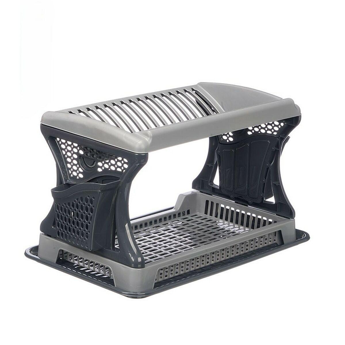 Escurridor para Fregadero Kinvara Gris 47,5 x 30 x 27,5 cm