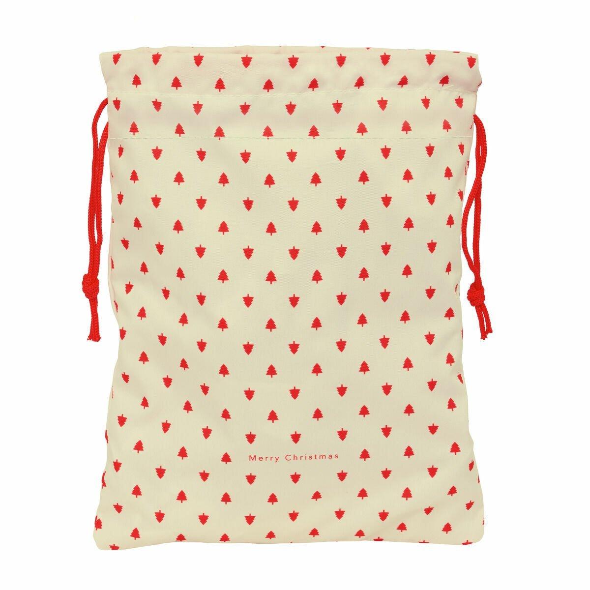 Bolsa Mochila con Cuerdas Safta Beige 26 x 34 x 1 cm