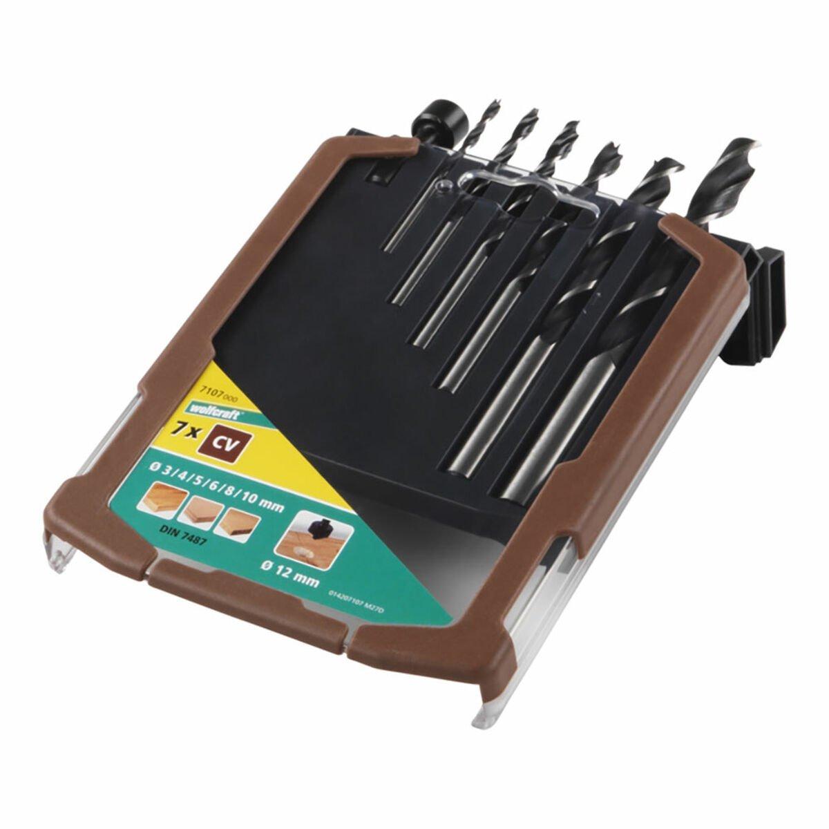 Set de brocas Wolfcraft