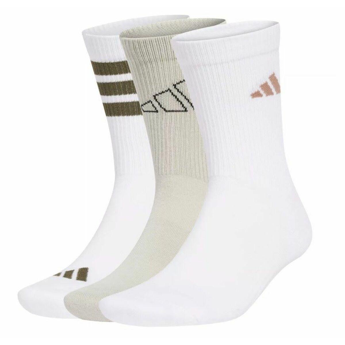 Calcetines Deportivos Adidas LOGO PACK 3PP JD5830 Blanco 3 pares