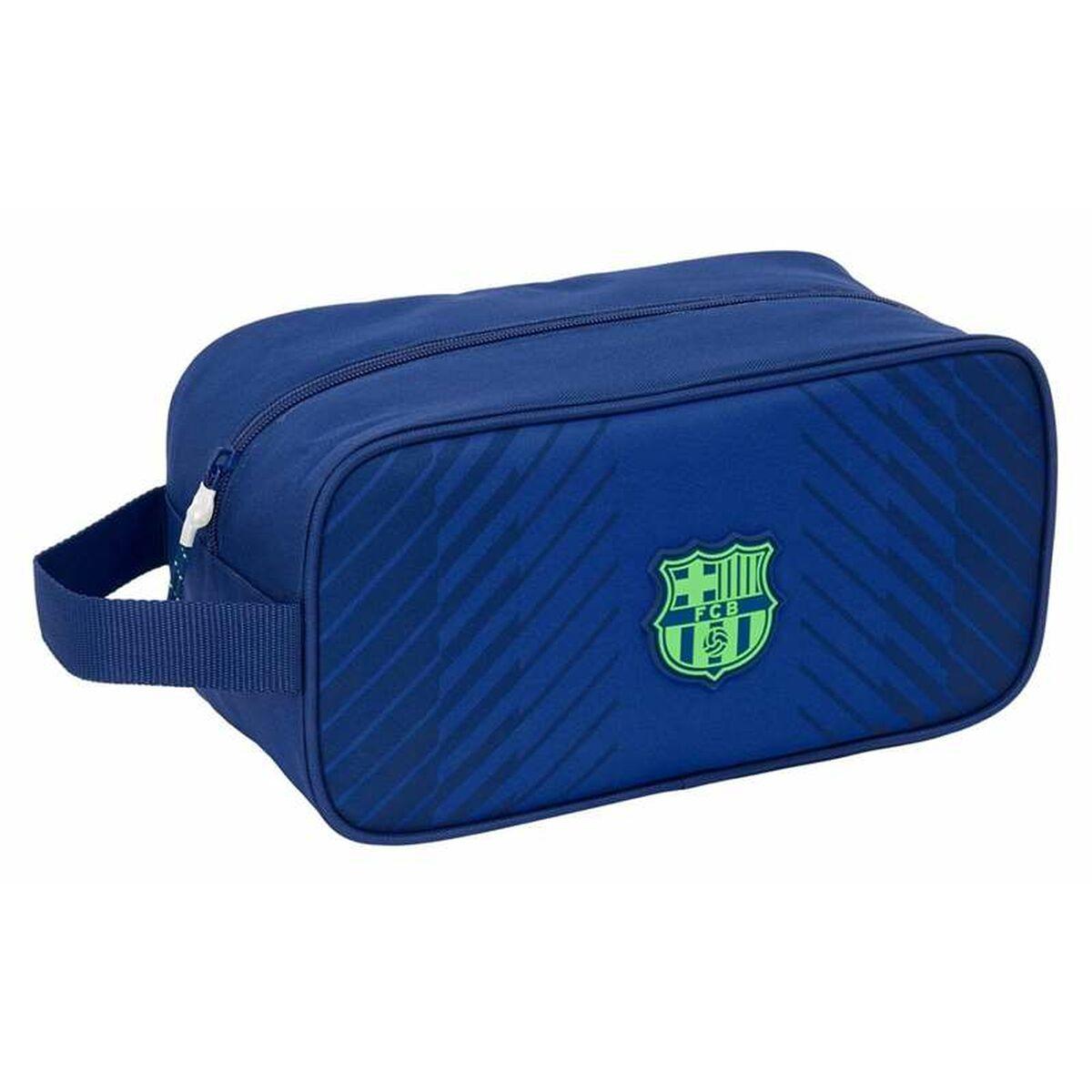 Zapatillero de Viaje F.C. Barcelona Azul marino 29 x 15 x 14 cm