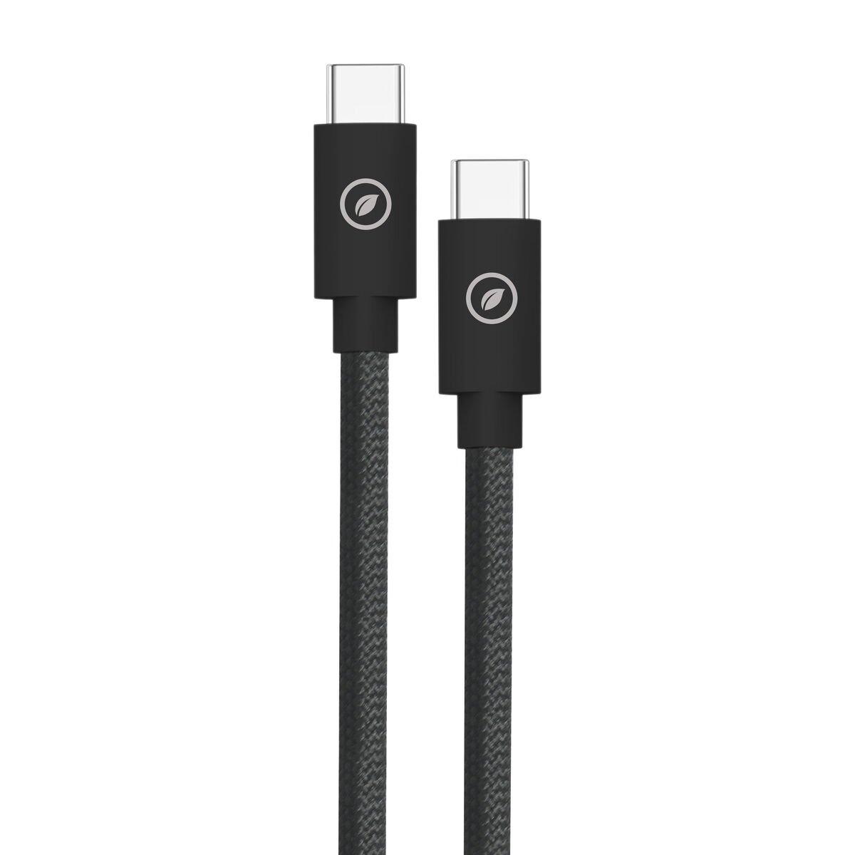 muvit for change cable magnético Tipo C a Tipo C 3A 60W 1m negro