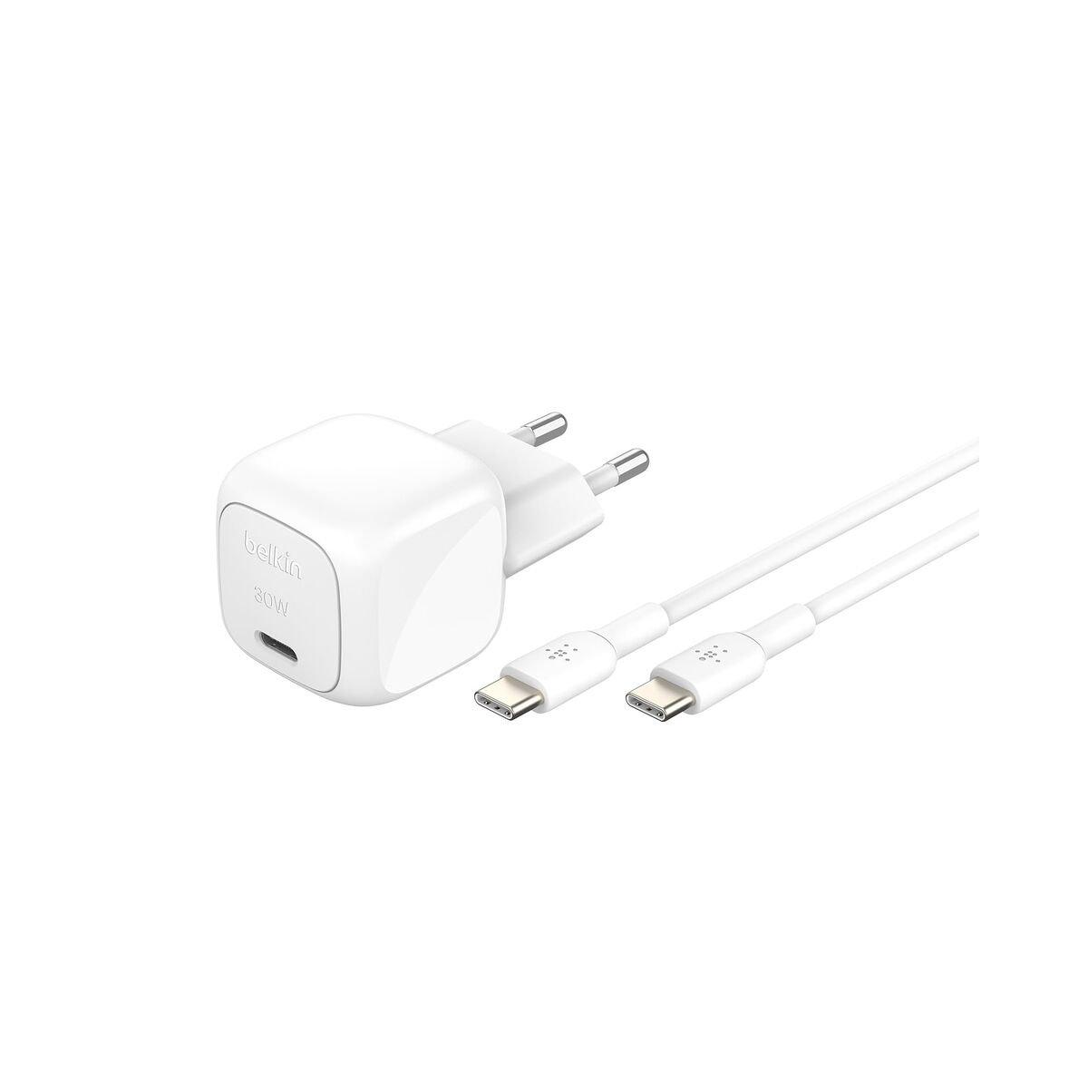 Cargador de Pared Belkin WCA008KQ1MWH-B6 Blanco 30 W