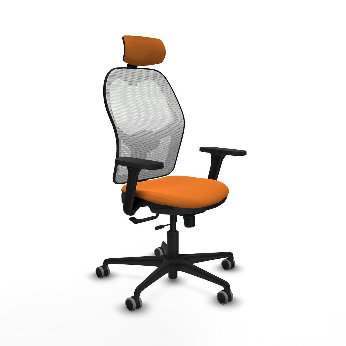 Silla de Oficina con Cabecero Jorquera Piqueras y Crespo 3D036G2 Naranja