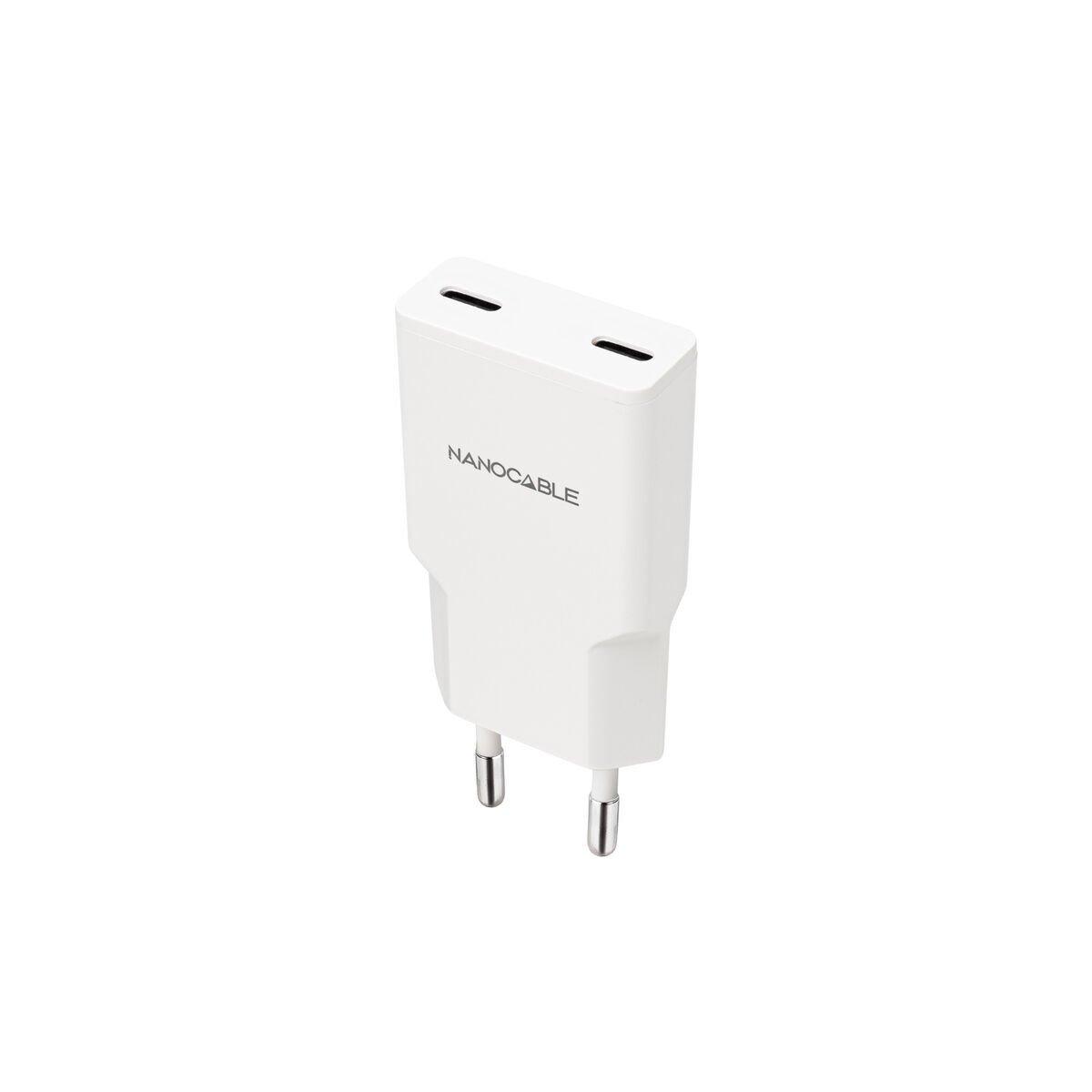 Cargador de Pared NANOCABLE 10.10.2026 Blanco