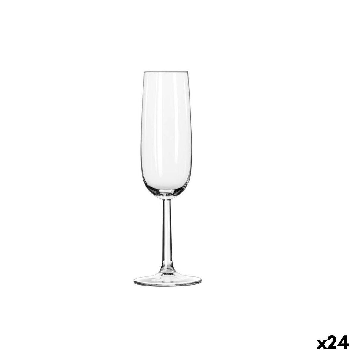 Copa de champán Royal Leerdam Vinci Transparente Vidrio 230 ml (24 Unidades)