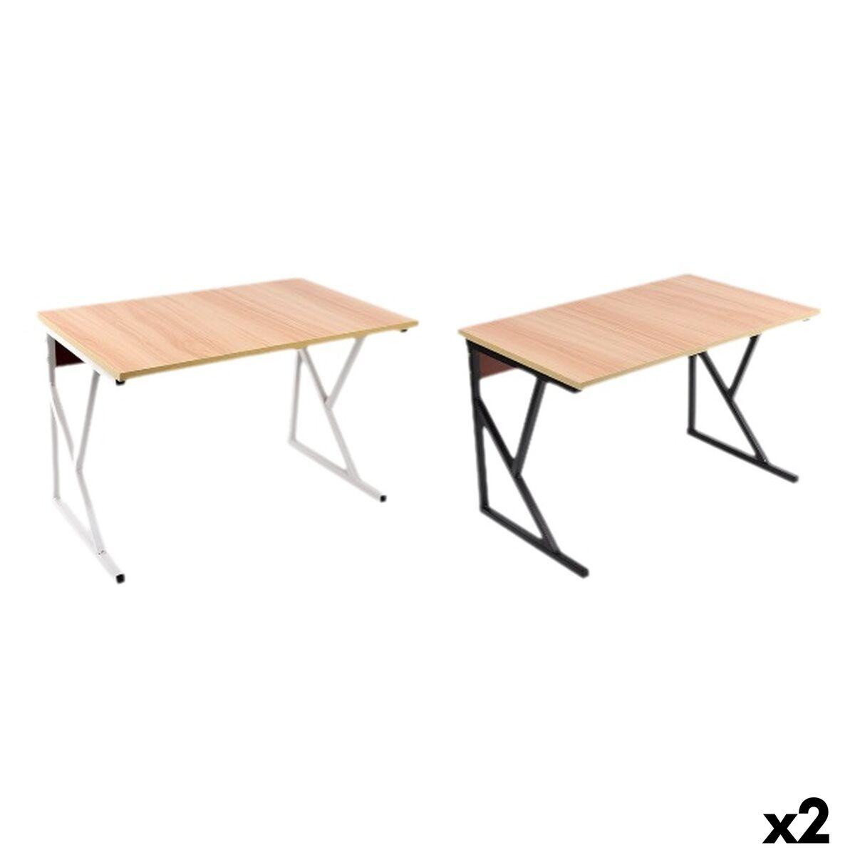 Soporte para microondas Confortime Madera Metal 54 x 34,5 x 33 cm (2 Unidades)