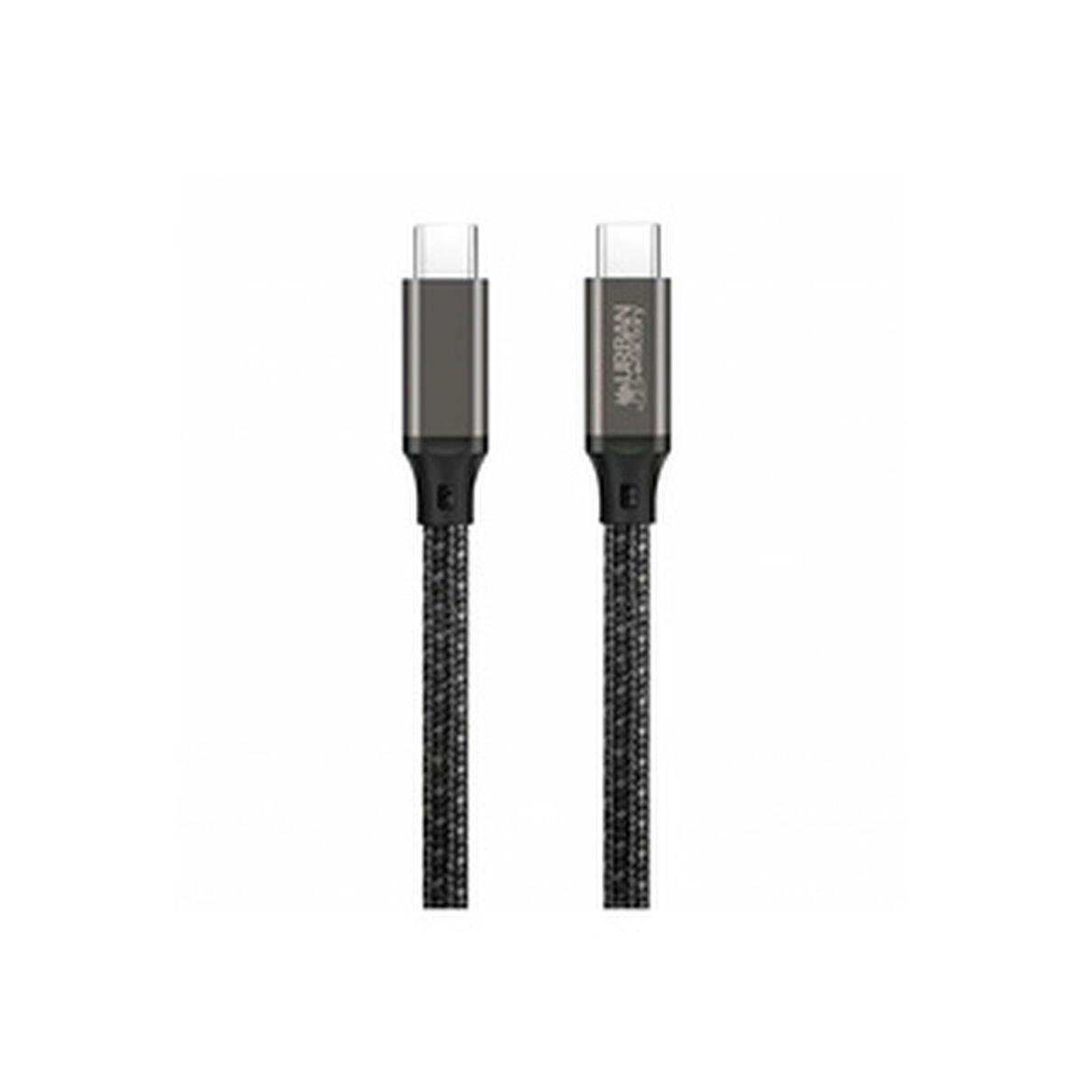 Cable USB Urban Factory CAB03UF Gris 2 m