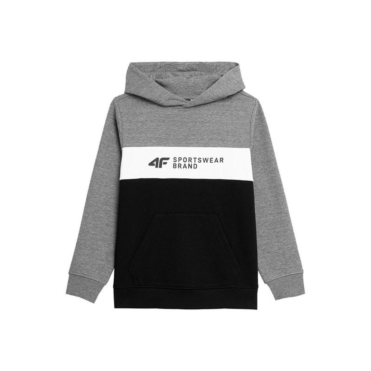 Sudadera Infantil 4F HJZ22-JBLM003-24M Gris claro