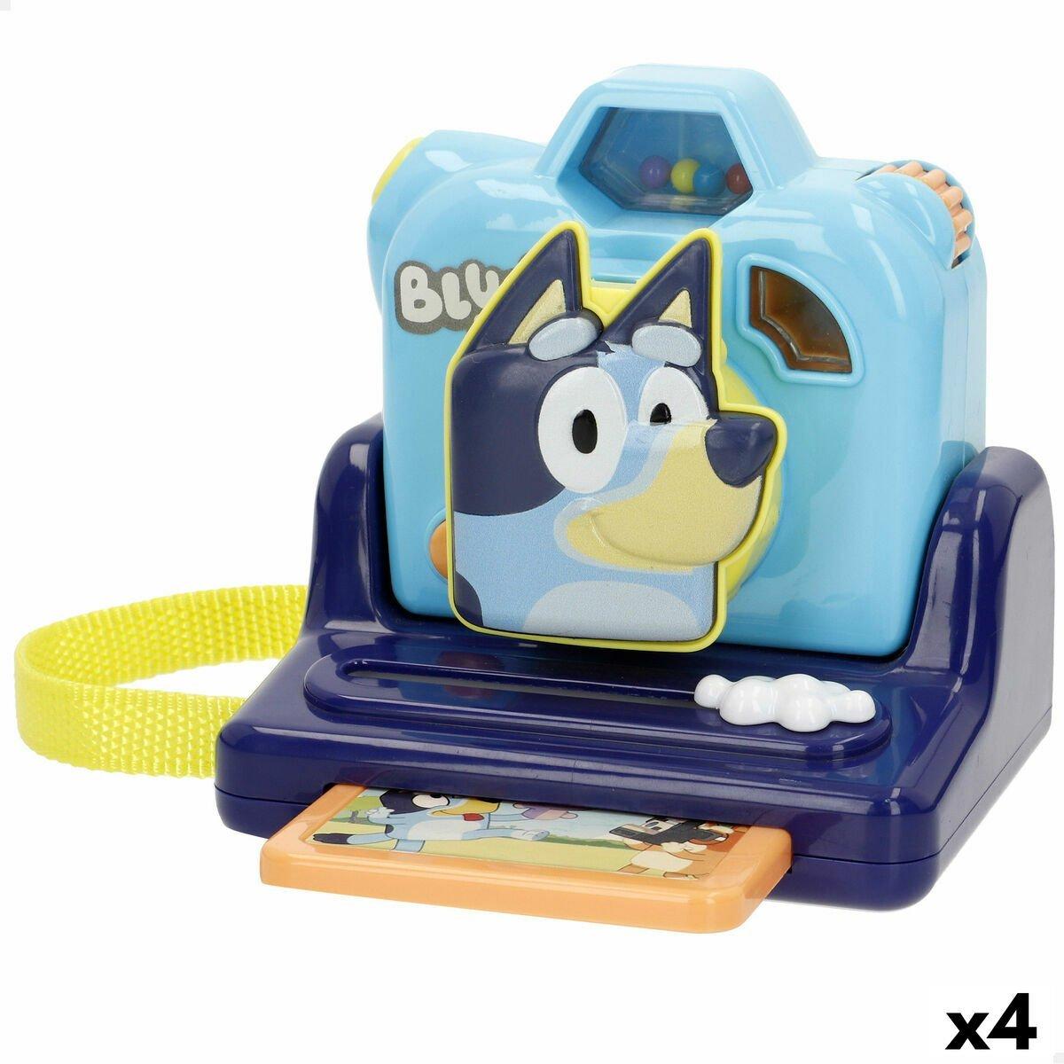 Cámara de fotos infantil Bluey Azul (4 Unidades)