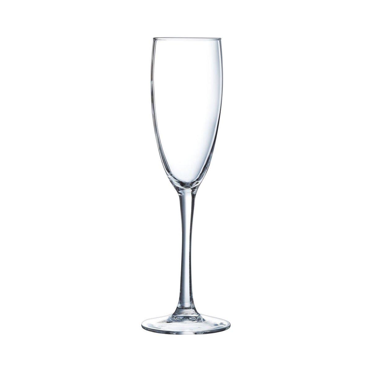 Copa de champán Arcoroc Vina Transparente Vidrio 190 ml (6 Unidades)