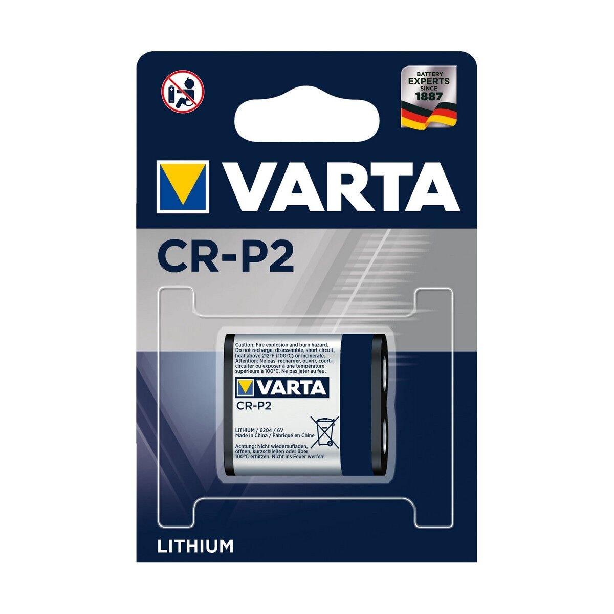 Pilas Varta CRP2 1450 mAh 6 V