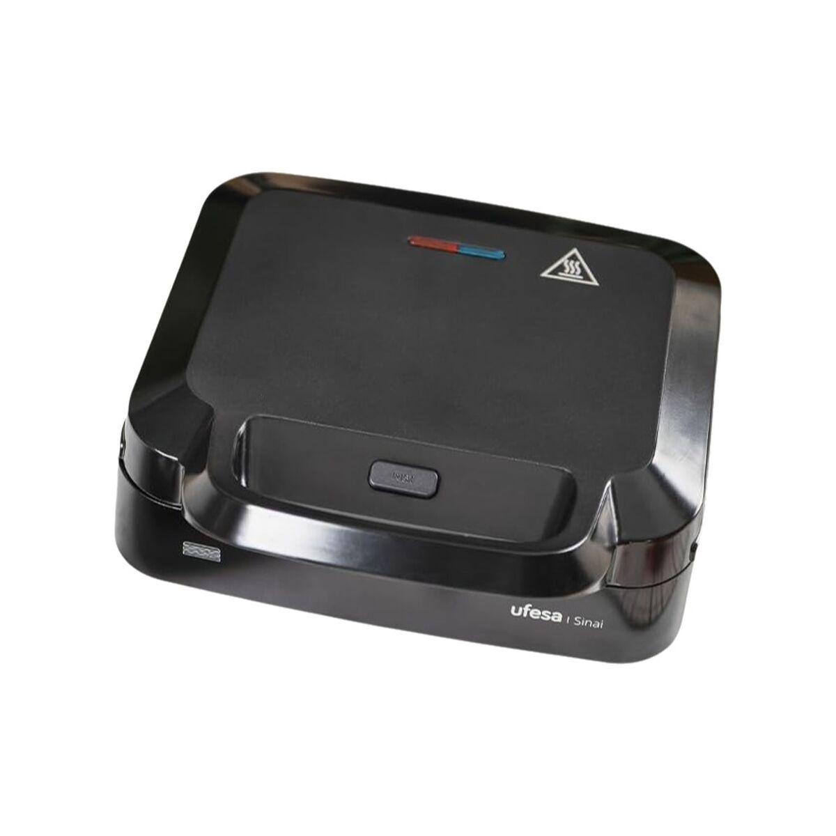 Sandwichera UFESA Negro 750 W