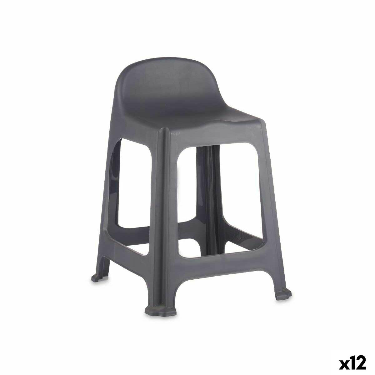 Taburete Kipit Polipropileno 40 x 59 x 44 cm (12 Unidades)