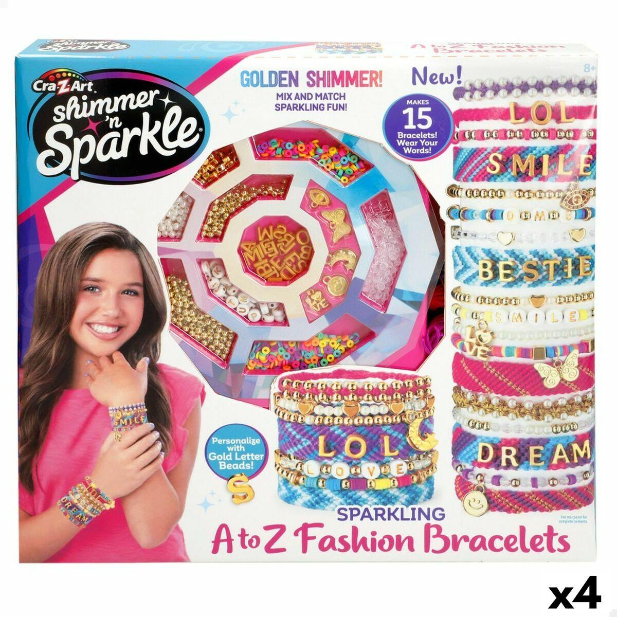 Kit Creación de Pulseras Cra-Z-Art 0,1 x 0,1 x 0,1 cm (4 Unidades)