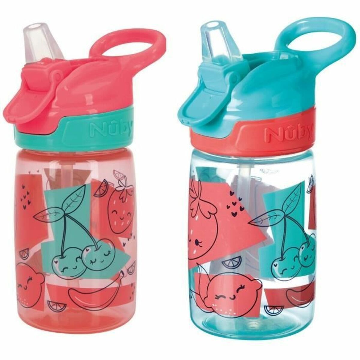 Vaso de Aprendizaje Nûby Rosa 360 ml