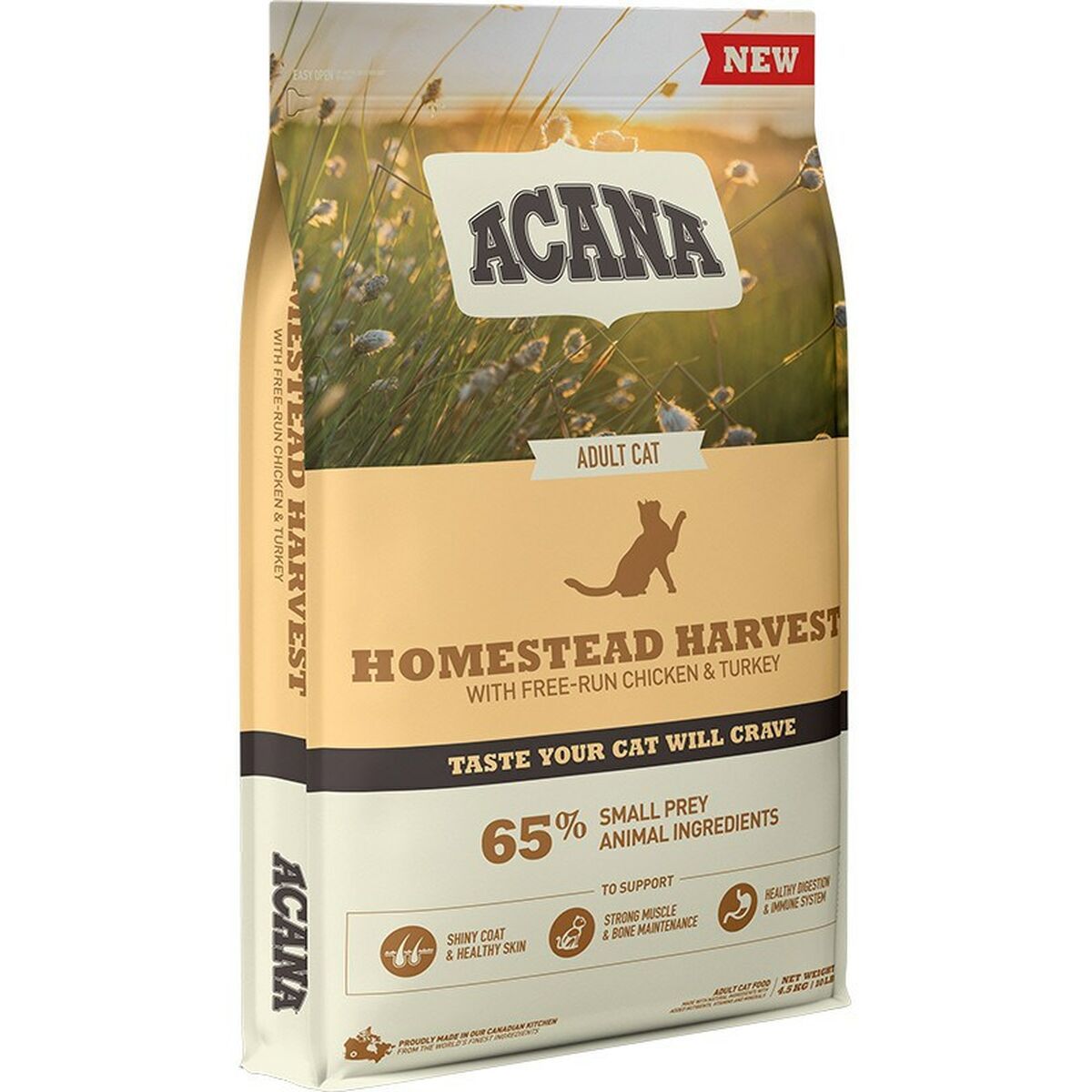 Comida para gato Acana Pollo Pavo Pato 4,5 Kg
