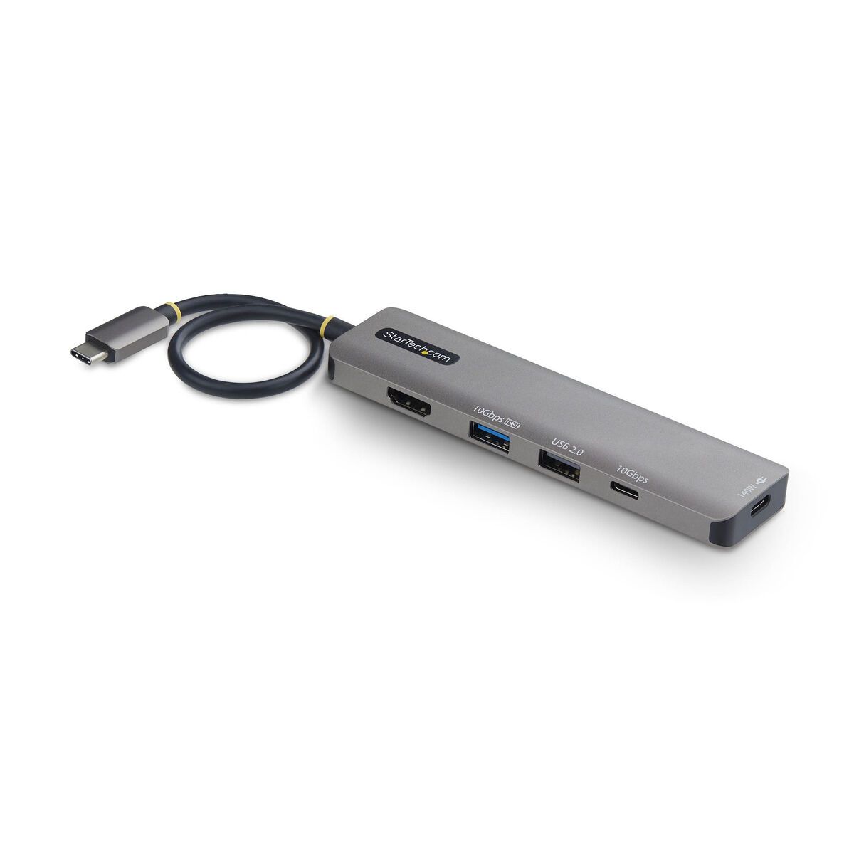 Hub USB Startech 164B-USBC-MULTIPORT Gris