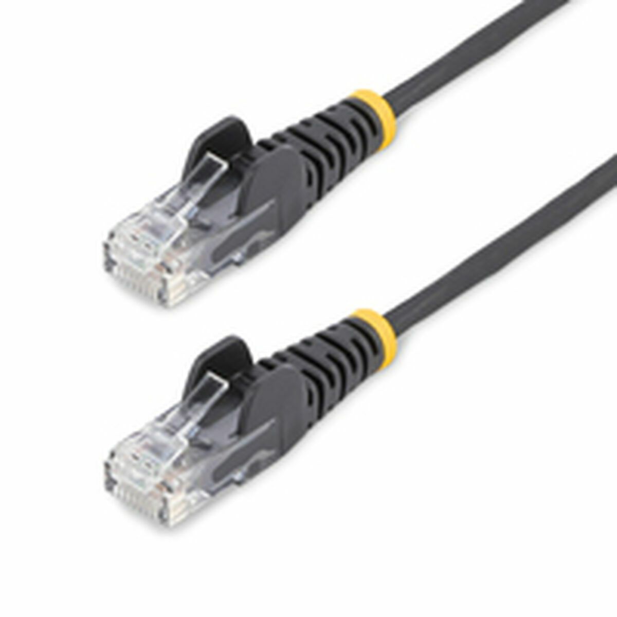 Conector RJ45 Categoría 6 FTP Startech N6PAT10MBKS Negro 10 m