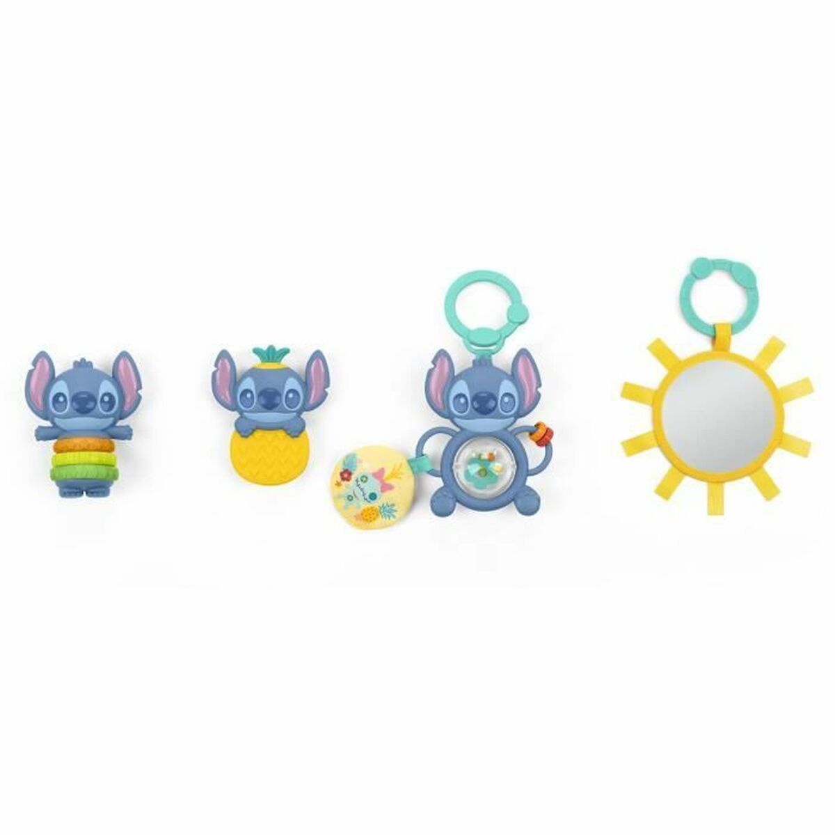 Set de Regalo para Bebé Bright Starts Azul 4 Piezas