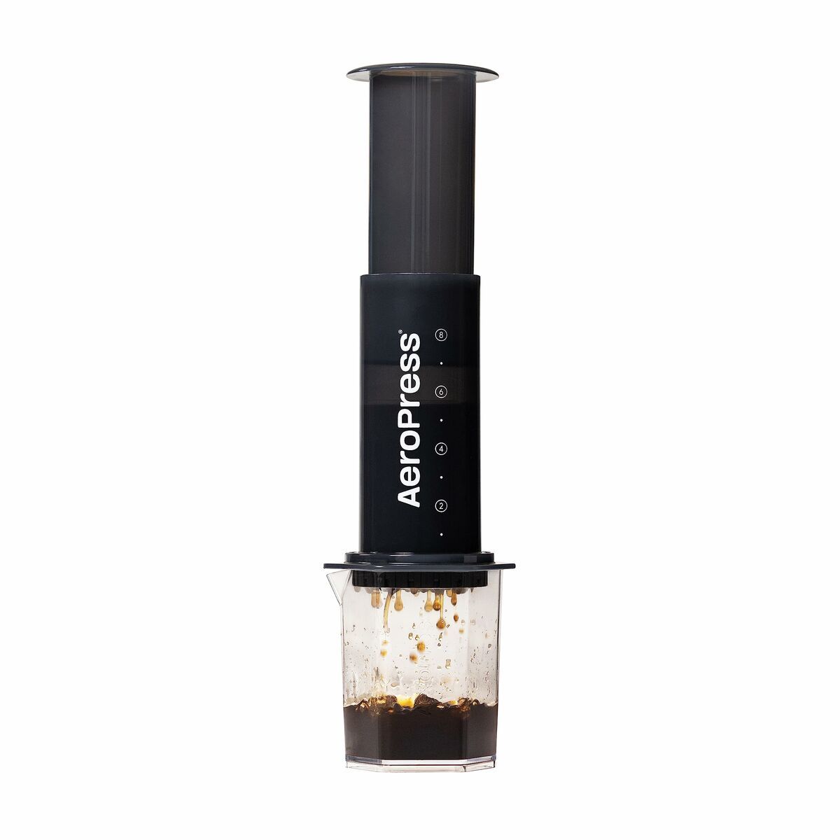 Cafetera Portátil Aeropress XL Negro Transparente Caucho Polipropileno