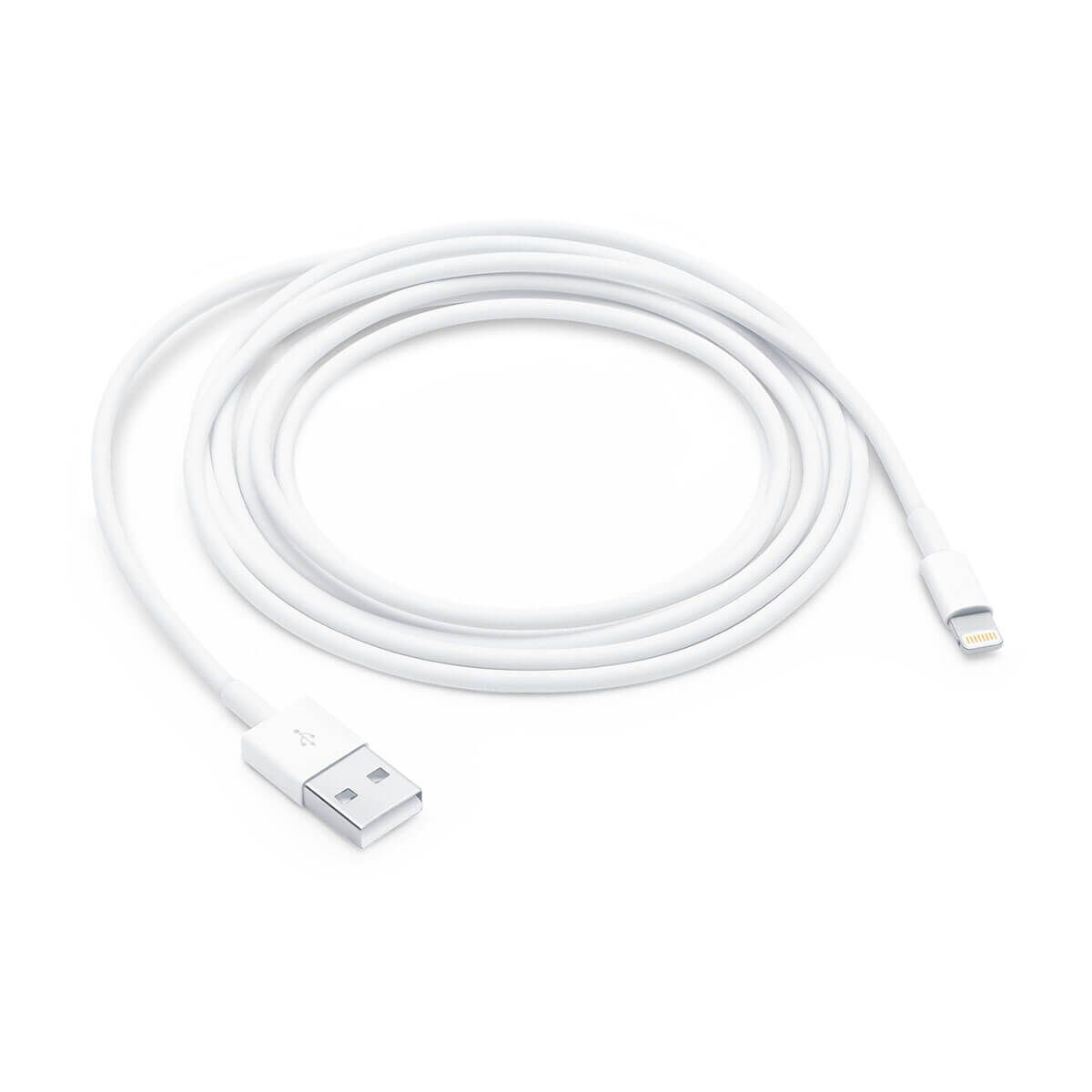 Cable USB a Lightning Apple MXLY2ZM/A Blanco 1 m