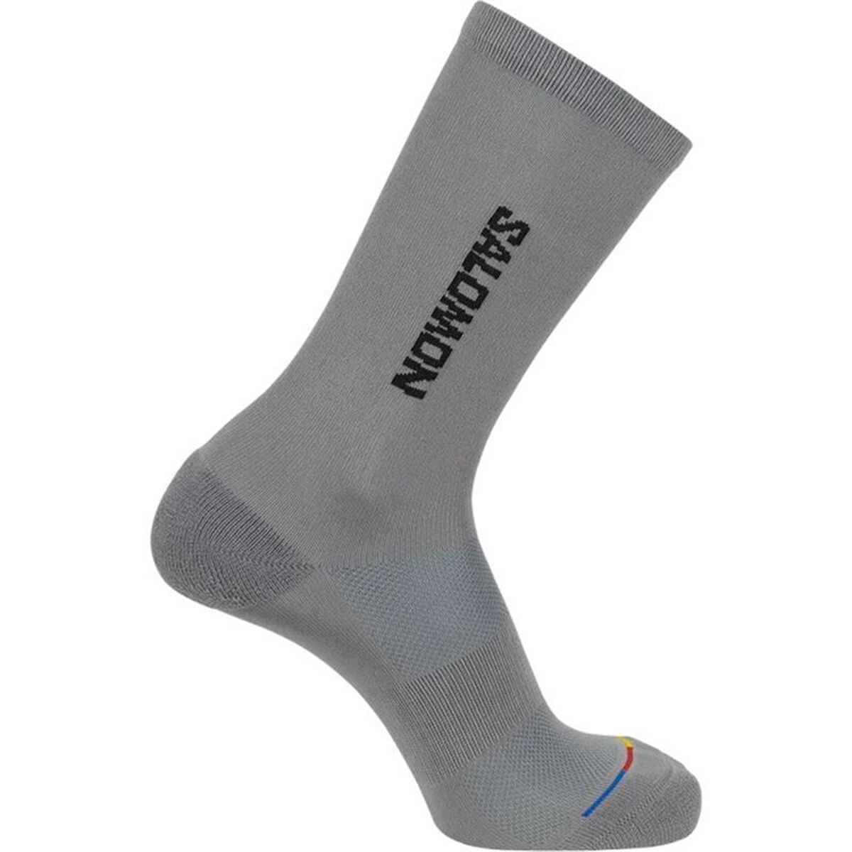 Calcetines Deportivos Salomon Salomon 365 Crew Gris Gris oscuro