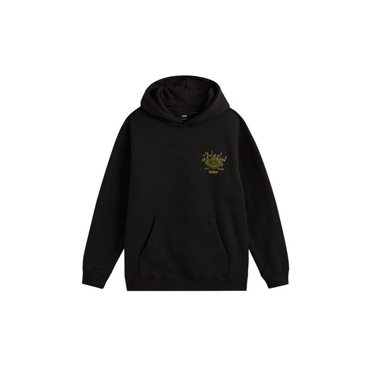Sudadera con Capucha Niño Vans Scratched Records Negro