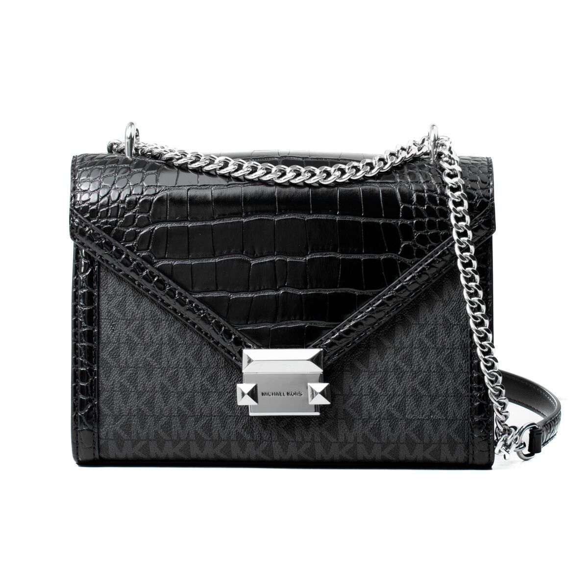 Bolso Bandolera Michael Kors Whitney Negro 24 x 18 x 8 cm
