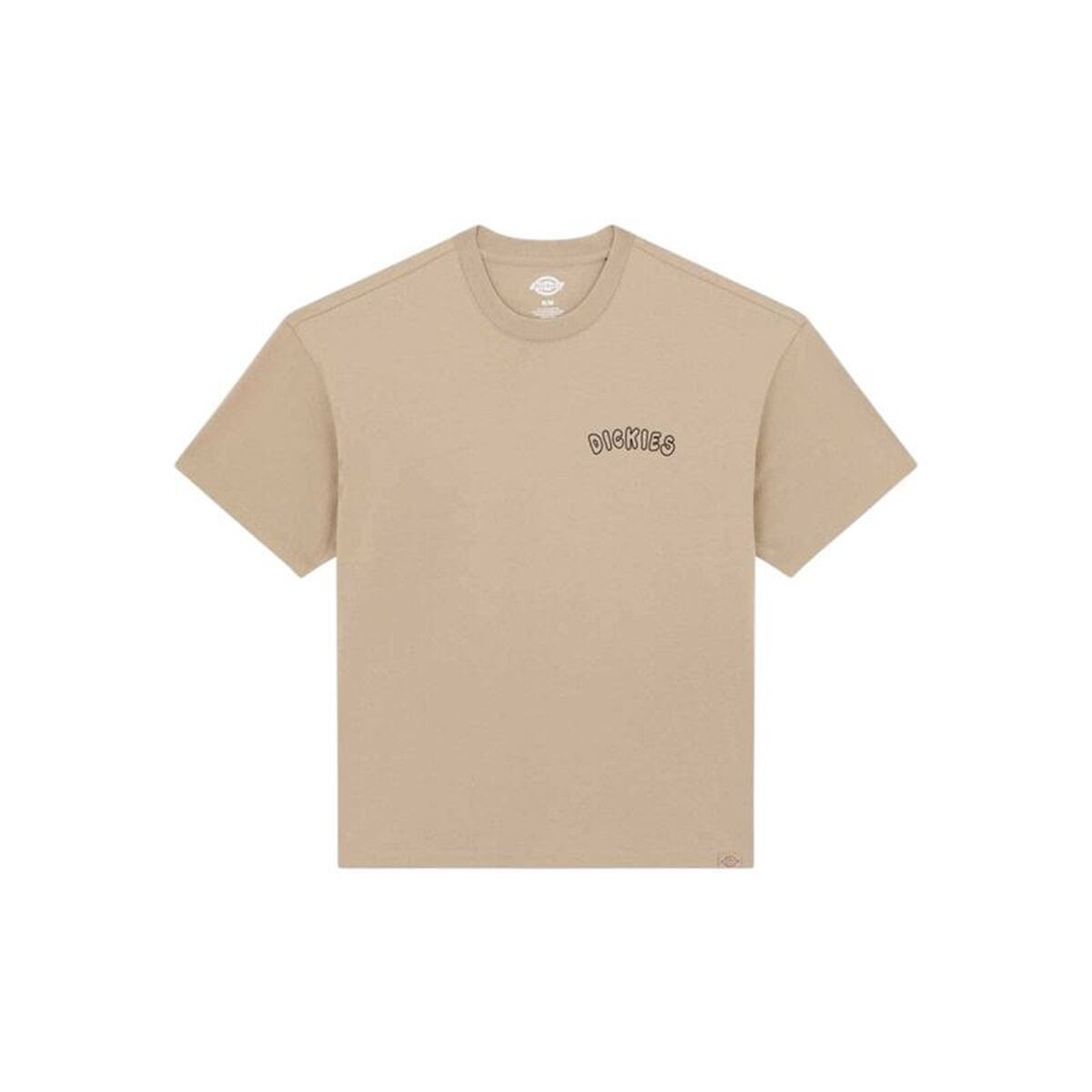 Camiseta de Manga Corta Hombre Dickies Decartuville Ss Beige