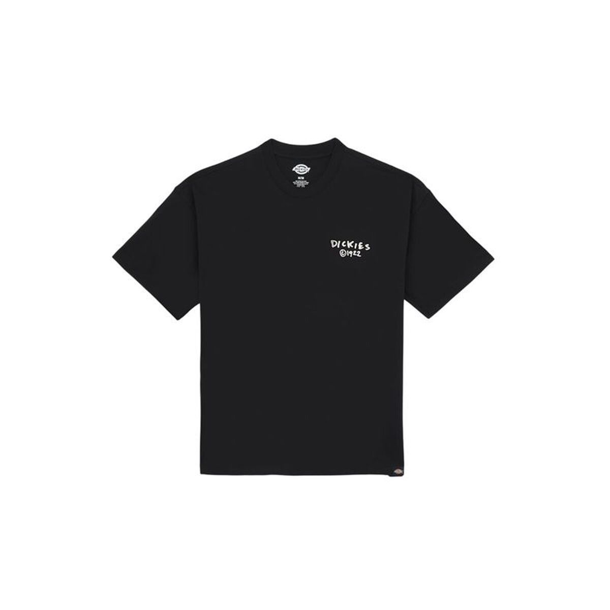 Camiseta de Manga Corta Hombre Dickies Sneedville Ss Negro
