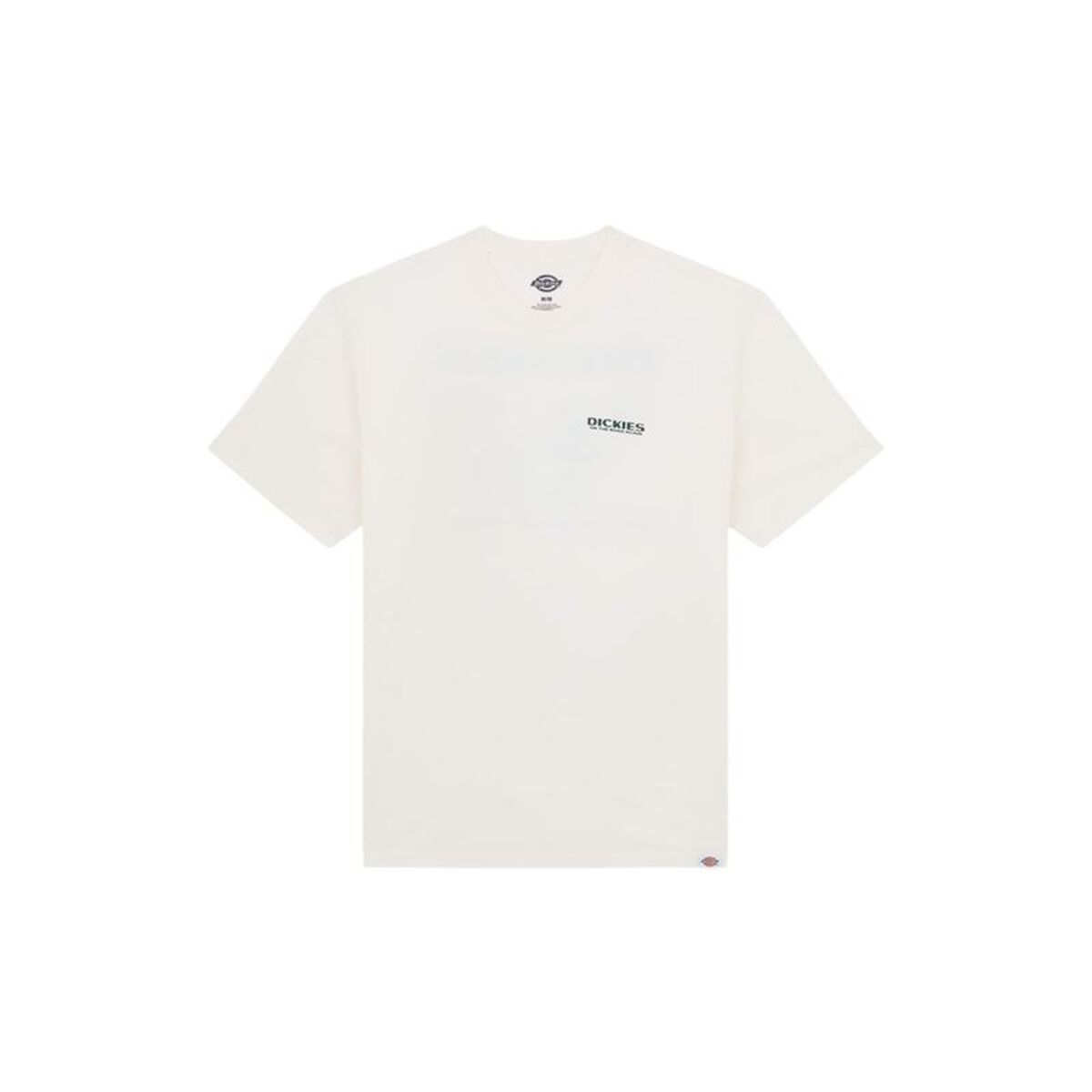 Camiseta de Manga Corta Hombre Dickies Burns Ss Blanco
