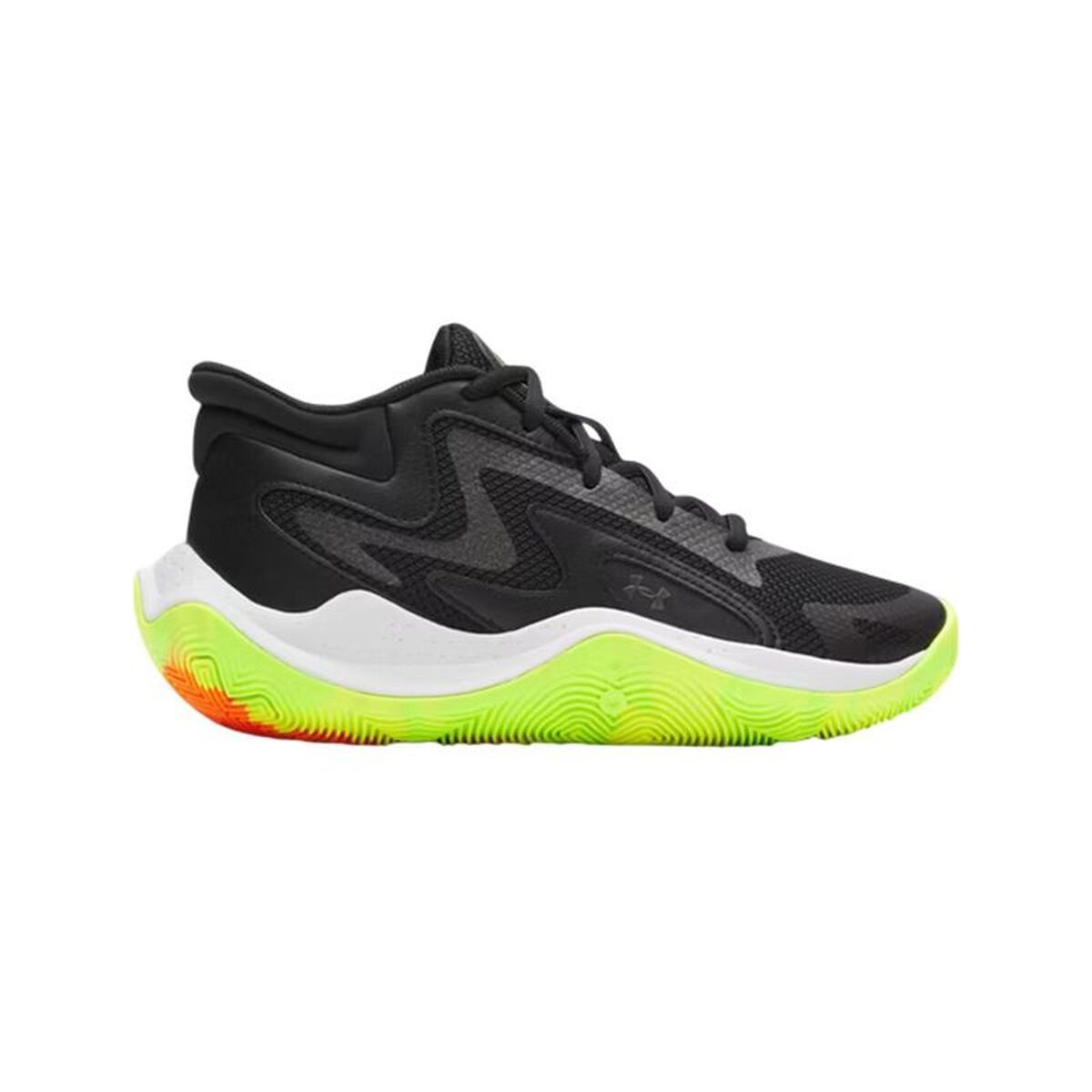 Zapatillas de Baloncesto para Niños Under Armour Gs Jet '25 Negro
