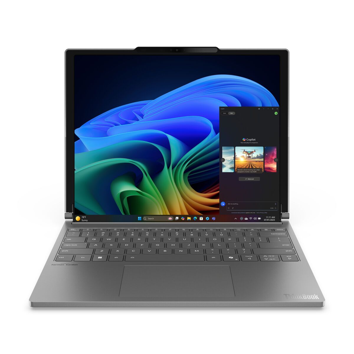Laptop Lenovo 21TR0004SP 14" Intel Core Ultra 7 258V intel core ultra 7 32 GB RAM 1 TB SSD Qwerty Español
