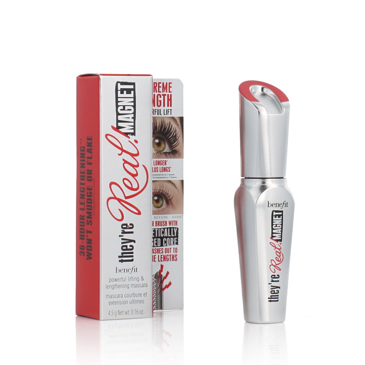 Máscara de Pestañas Efecto Volumen Benefit THEY'RE REAL! Negro 4,5 g
