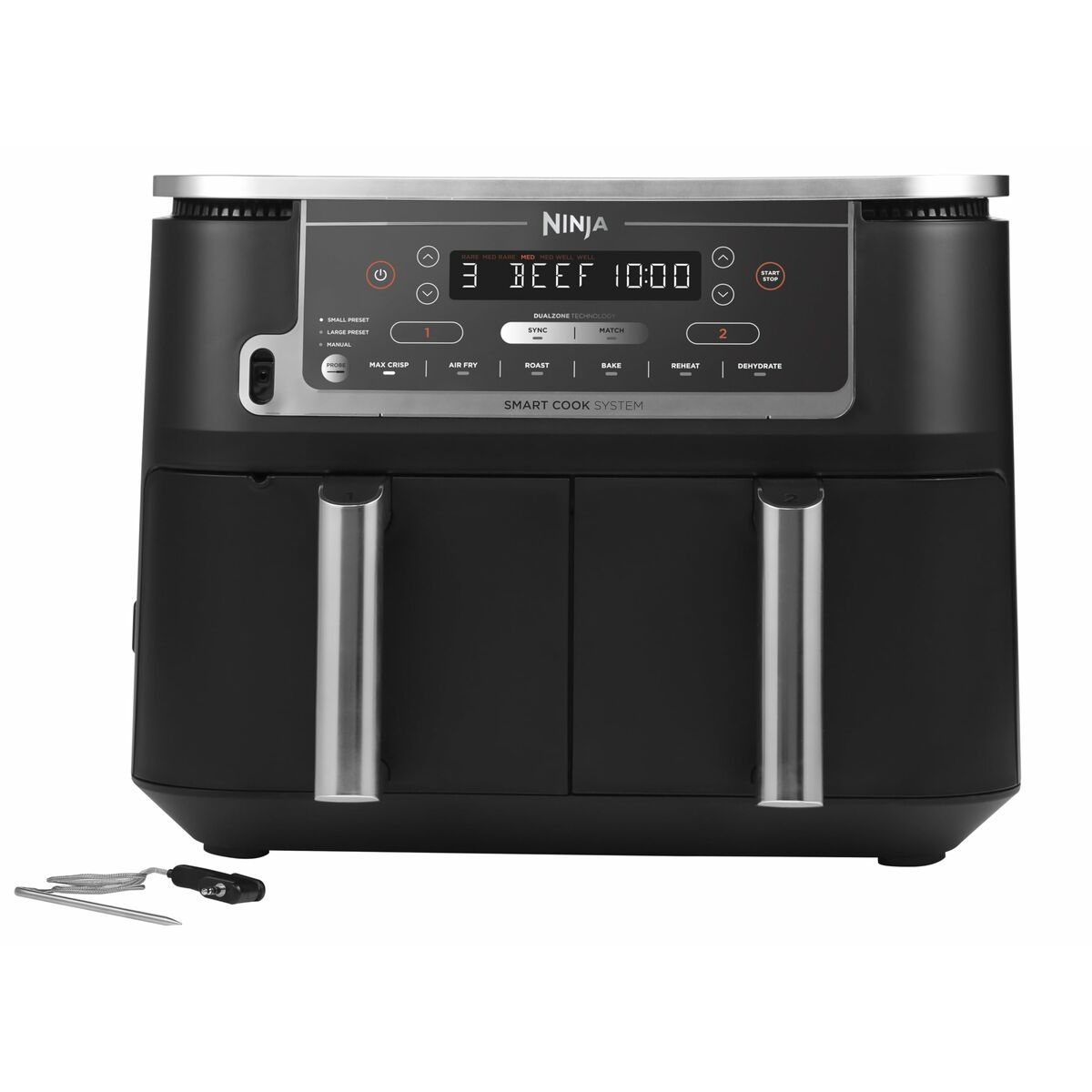 Freidora de Aire NINJA AF451EU Negro 9,5 L