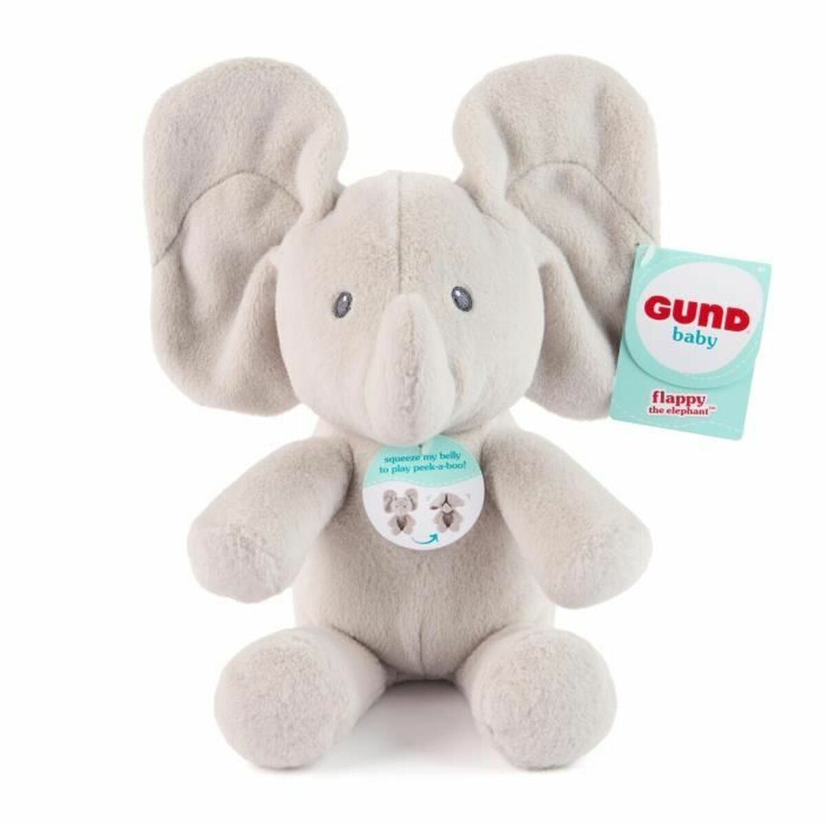 Peluche Spin Master FLAPPY Gris Felpa Elefante