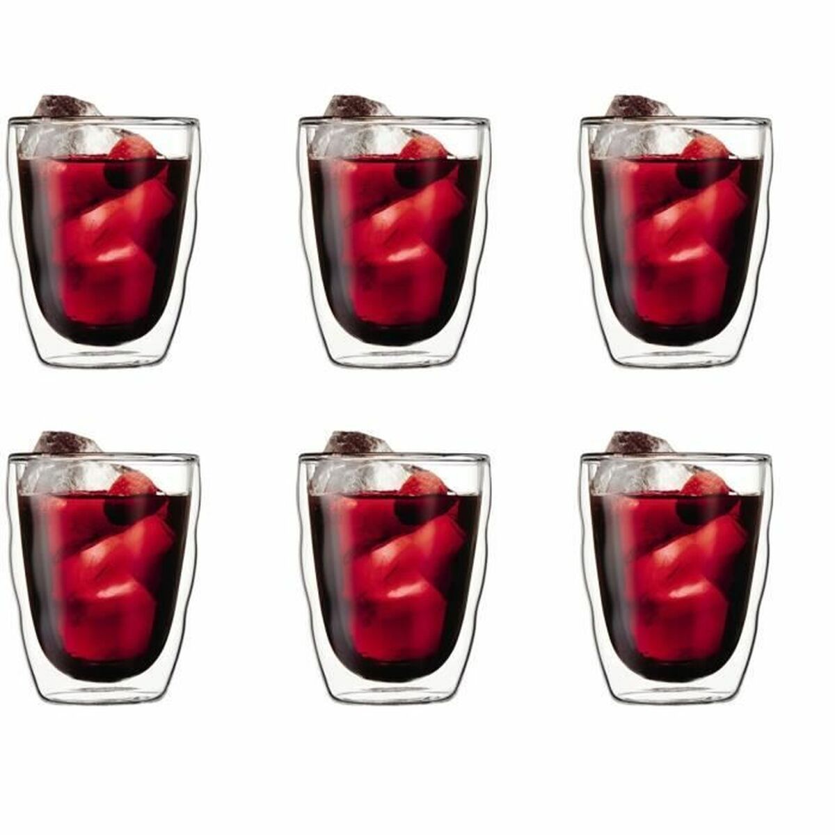 Set de Vasos Bodum Transparente (6 Unidades)