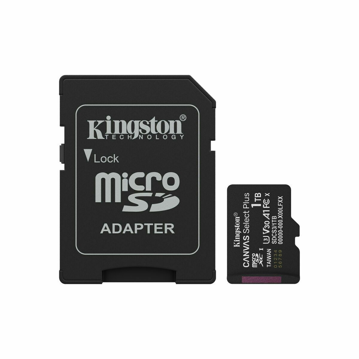 Tarjeta de Memoria Micro SD con Adaptador Kingston SDCS3 1 TB