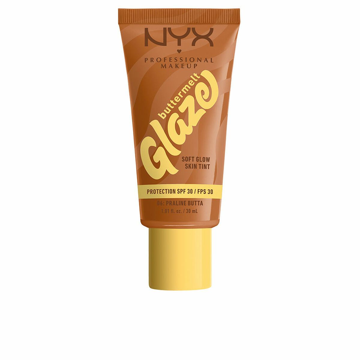 Protector Solar Facial NYX BUTTERMELT GLAZE Nº 06-Praline Butta Spf 30 30 ml