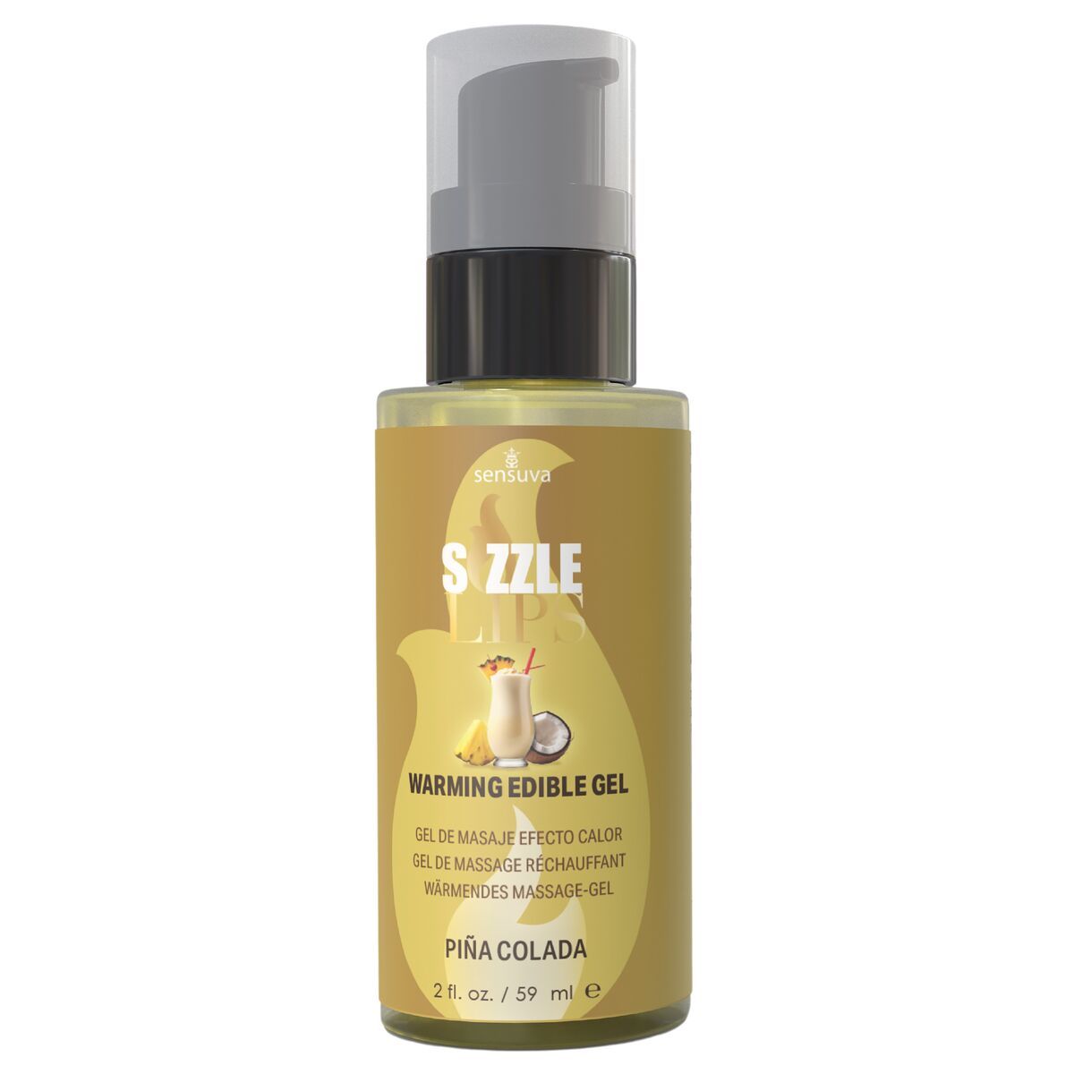Aceite de Masaje Erótico Sensuva Piña Colada 59 ml